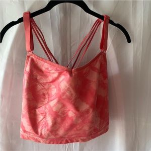 Livi sports bra Pink tie dye SZ 22/24. NWOT